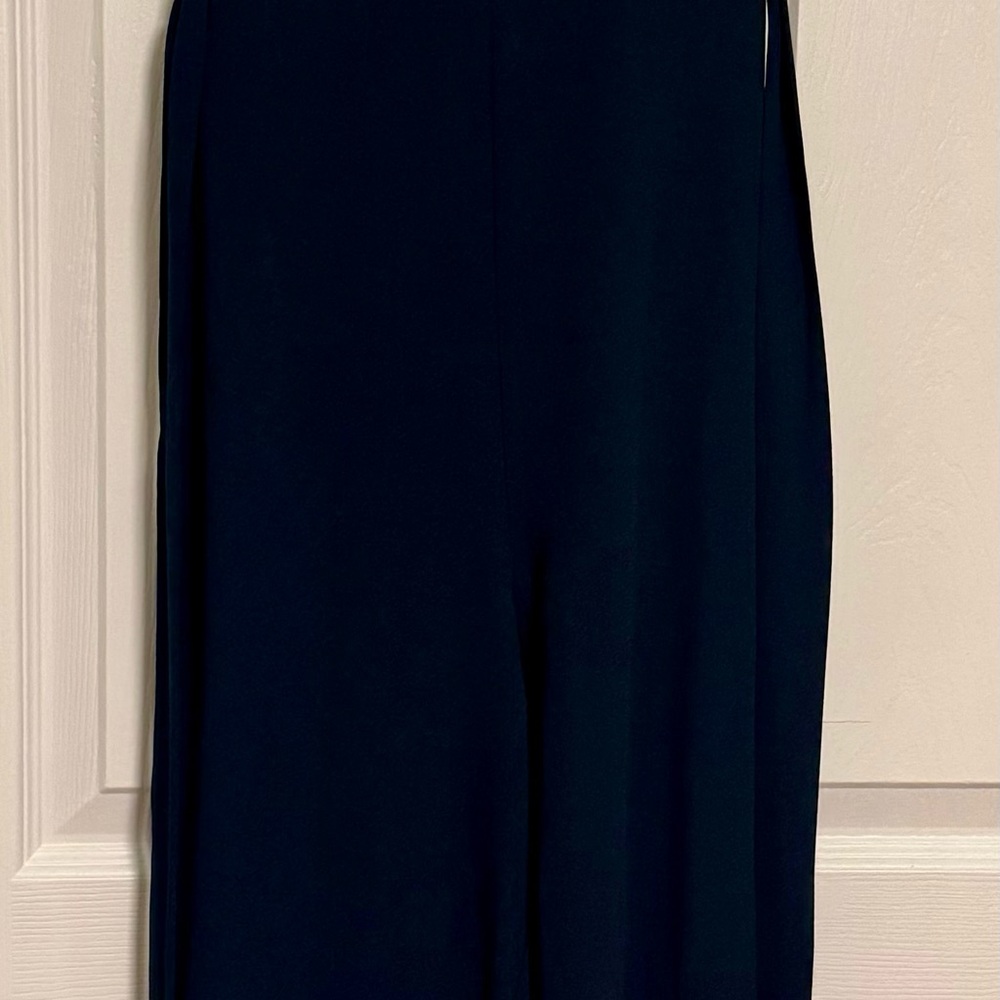 Banana Republic Navy Blue Wide Leg Jumpsuit
